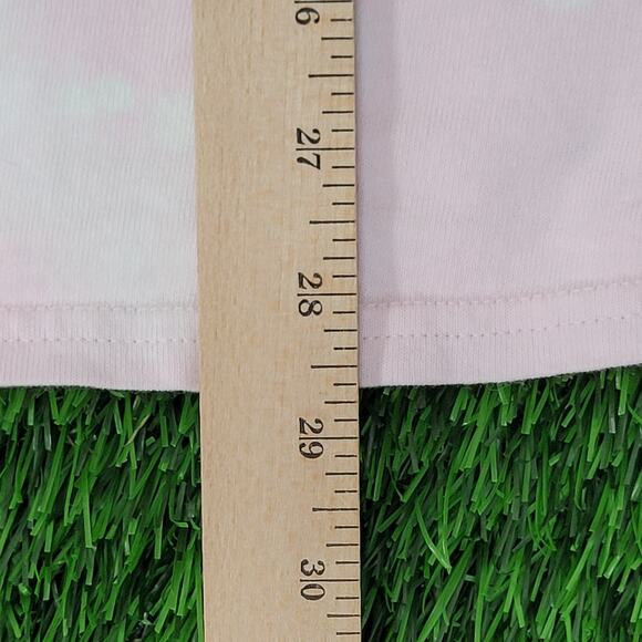 Simpson Krusty-the-Clown Shirt L/XL 22x29 Pink Cartoon Bleached - Picture 11 of 11